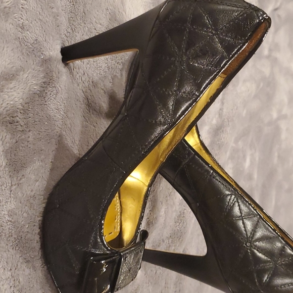 Mimco Black Peeptoe Heels - Picture 8 of 8